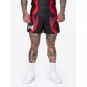 Tapout Tehničke hlače  WILLOCS  krvavo crvena / crna / bijela