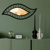 Wallity Ogledalo Ozgl513, 65x29 cm, Zlatne boje