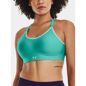 Sportski grudnjak Under Armour Womens Infinity Mid Heather Cover Sports Bra - neptune light heath