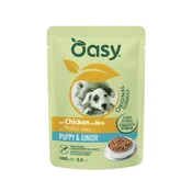 Oasy Strips in Gravy Puppy koščki v omaki - piščanec in riž - 100 g 22 x 100 g