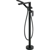 Freestanding bathtub mixer with shower set