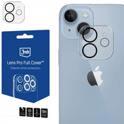 3MK Lens Pro Full Cover iPhone 12 Tempered Glass for Camera Lens with Mounting Frame 1pcs