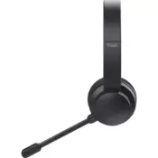 Trust Ayda Slušalice Žicano i bežicno Obruc za glavu Pozivi/glazba USB Tip-C Bluetooth Crno