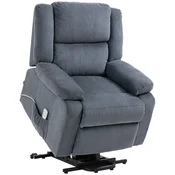 Homestar Električni naslanjač z dvigalno funkcijo 92x93x105 cm siva