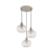 Globo 33379319 - Luster na sajli MATEO 3xE27/40W/230V bež