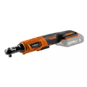 Energy+ 18V, Li-lon, 3/8 akumulatorska vrtavka, 1/2 adapter brez baterije 04-603