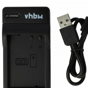 Polnilec za baterijo Panasonic DMW-BLD10E, MicroUSB