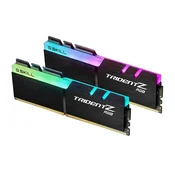 DDR4 16GB 3200MHz CL16 KIT (2x 8GB) G.Skill RGB Trident Z XMP2.0 1,35V Gaming črna (F4-3200C16D-16GTZR)
