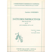 ANDERSEN:24 ETUDES INSTRUCTIVES,SAX