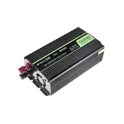 Green Cell INV03DE prilagodnik napajanja i pretvarac Automatski/unutarnji 500 W Crno