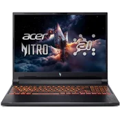 Acer ANV16-61-R9U9, 16/2.5K/Ryzen AI 9 365/32GB/S1TB/RTX5070-8GB/DOS/BLK/2Y, (01-0001432648)