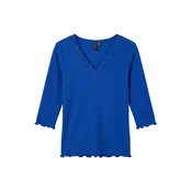 VERO MODA Majica VMNana ultra mornarsko modra