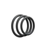 OptiMALE 3 C-Ring Set Thin - 3 silikonska penis prstena