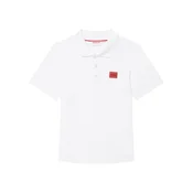HUGO Polo majica G01186 S Bela Regular Fit