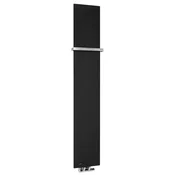 SAPHO SMARTELLA Črno Mat Ogrevalno Telo 250x1490mm - Eleganten in Učinkovit Dizajn