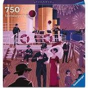 Ravensburger puzzle (slagalice) - 750pcs Umetnost i duša – Titanik RA12001544