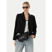 Calvin Klein Ročna torba Woven LV04F3546G Črna