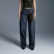 Baggy fit farmerke