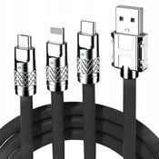 3-v-1 ARMOR KABEL ZA IPHONE / MICRO USB / TYPE-C