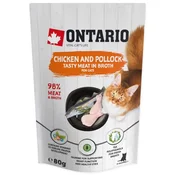 Ontario piščanec in trska v juhi - 80 g