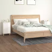 Vidaxl vidaXL Nočne omarice, komplet 2 kosov, visok sijaj, bele, 40x35x70 cm