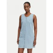 Calvin Klein Jeans Obleka COASTAL  moder denim