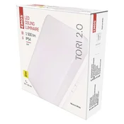 LED svetilo nadometno TORI, kvadratno, 15W, IP54, nevtralno bela