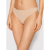 Calvin Klein Ženske tanga gace 0000D3428E7NS, Bež