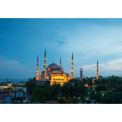 Grafika - Puzzle Plava džamija, Turska - 1 000 dijelova