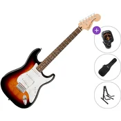 Fender Squier Affinity Series Stratocaster FMT SET Sienna Sunburst Električna kitara