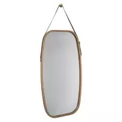 FIVE OGLEDALO ZIDNO OVALNO 43X1.6X77CM BAMBUS STAKLO BAMBUS