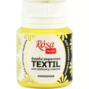 ROSA TALENT  Akrilna barva za tkanine | Lemon (03)