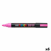 Fluorescentni Marker POSCA PC-5M Roza (6 kom.)