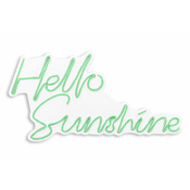 Wallity Dekorativna plastična razsvetljava Led, Hello Sunshine - zelena