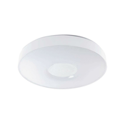 LED prigušiva stropna svetiljka LED/40W/230V 3000-6500K 39 cm bela + daljinski upravljac