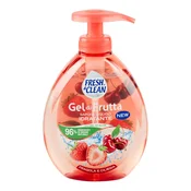 Fresh&Clean Fruit Gel Soap Strawberry Cherry 300 Ml