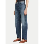 Tommy Hilfiger Jeans hlače Cam WW0WW49960 Modra Straight Fit