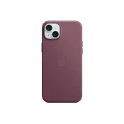 APPLE Maska za mobilni telefon iPhone 15 Plus FineWoven, Sa MagSafe tehnologijom, Bordo