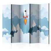 artgeist Paravan Rocket In The Clouds I, 5-Delni, Dvostranski