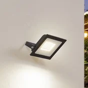 Prios LED zunanji reflektor Maikel, 50W, 4000lm, kovinski - Sodobni - črna, bela, prozorna - Aluminij