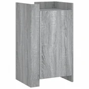 vidaXL vidaXL Komoda siva sonoma 45x35x75 cm inženirski les, (21296106)