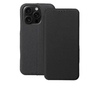 OEM FOLIO Side Magnet etui za iPhone 16 Pro, sivo