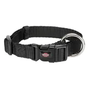 Trixie Ovratnica Premium L-XL 40-65 cm/25 mm črna