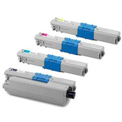 Komplet Oki 44469803 + 44469704 + 44469705 + 44469706 / C310 / C510 kompatibilni tonerji