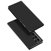 Eleganten etui/ovitek Dux Ducis SKIN PRO za Samsung S24 Ultra 5G, Črn