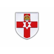 shumee Našitek grba Severne Irske - samolepilna podlaga - vezen našitek/značka/emblem
