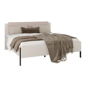 Krevet Etsore 112 Bracni, Tamno siva, 180x200, Tkanina, Dostupno, 189x205x100cm