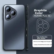 Mofei Maska za mobilni telefon Huawei Pura 80 / Huawei P80 Pro+, Crna