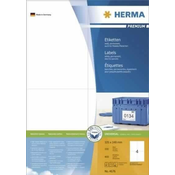 HERMA etikete Premium 4676, 105 x 148 mm, 100 kom