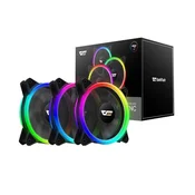 darkFlash Komplet računalniških ventilatorjev ARGB DR12 Pro 3in1